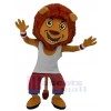 Lion mascot costume