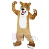 Leopard mascot costume
