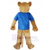 Leopard mascot costume