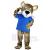 Leopard mascot costume