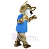 Leopard mascot costume