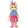 Leopard mascot costume