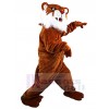 Leopard mascot costume