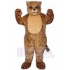 Leopard mascot costume