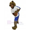 Leopard mascot costume