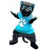 Panther mascot costume