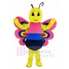 Pink Lightweight Butterfly Mascot Costume Animal