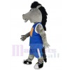 Mustang Horse mascot costume