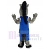 Mustang Horse mascot costume