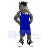 Mustang Horse mascot costume