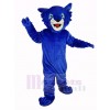 Blue Bobcats Mascot Costume Animal