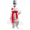 Cute Snowman Mascot Costumes Cartoon Christmas Xmas