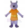 wolf mascot costume