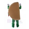 Cute Taco Mascot Costume Cartoon