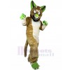 wolf mascot costume