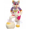 wolf mascot costume