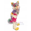 wolf mascot costume
