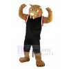 Leopard mascot costume