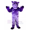 Hippo mascot costume