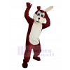 wolf mascot costume