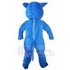 wolf mascot costume