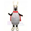 Bowling Ball With Cape Mascot Costume Cartoon