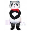 Pilot Panda mascot costume