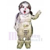 Astronaut Bear mascot costume