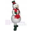 Snowman mascot costume