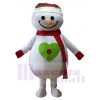 Snowman mascot costume
