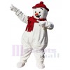 Snowman mascot costume
