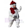 Snowman mascot costume