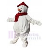 Snowman mascot costume