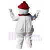 Snowman mascot costume