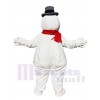 Snowman mascot costume