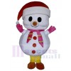 Snowman mascot costume