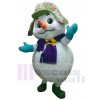 Snowman mascot costume