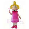 Ben & Holly's Little Kingdom Holly Thistle Pink Fairy Mascot Costumes  