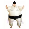 Black Japanese Fat Man Sumo Inflatable Halloween Christmas Costumes for Adults