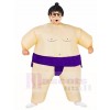 Purple Japanese Fat Man Sumo Inflatable Halloween Christmas Costumes for Kids