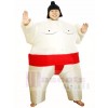 Red Japanese Fat Man Sumo Inflatable Halloween Christmas Costumes for Adults