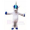 Blue Unicorn Mascot Costumes Animal 