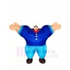 Blue Sailor Inflatable Halloween Christmas Costumes for Adults