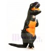 Black T REX Dinosaur Inflatable Halloween Christmas Costumes for Adults