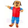 Cartoon Lucky Dog Inflatable Halloween Xmas Costumes for Adults