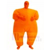 Orange Full Body Suit Inflatable Halloween Christmas Costumes for Adults