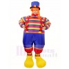 Clown with Stripes Inflatable Halloween Christmas Holiday Costumes for Adults