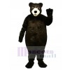 Fat Brown Bear Mascot Costume