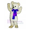 New Beau Bear with Bow Mascot Costume
