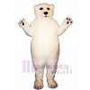 Fatty Polar Bear Mascot Costume